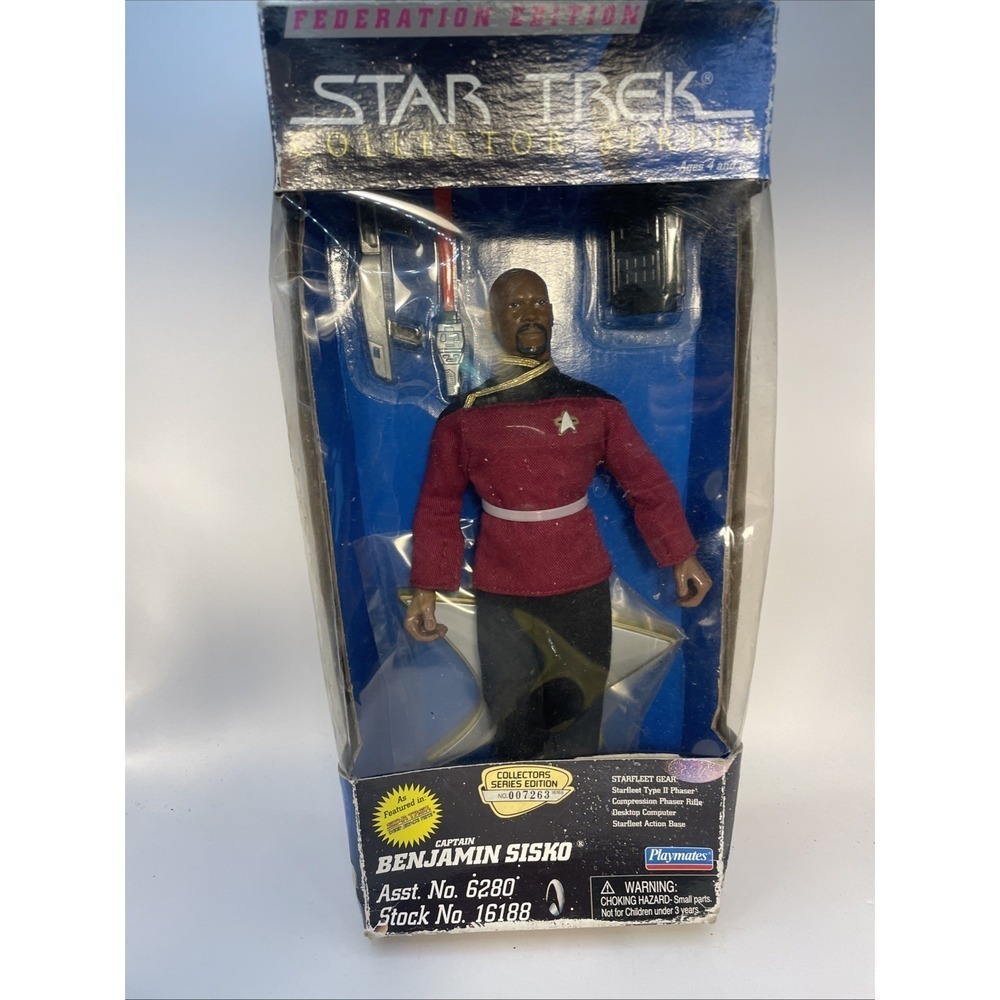 Star Trek Collectors Series: Captain Benjamin Sisko Federation Edition Playmates